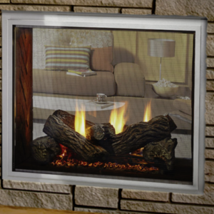 Heat & Glo Fortress See-Through <br />Gas Fireplace
