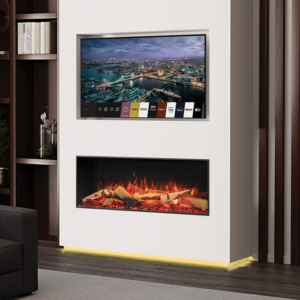 Regency Onyx EX110 <br />Flush Electric Fireplace